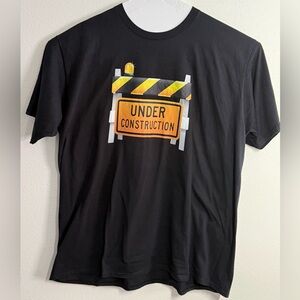 Men/women T shirts size 3XL cotton black